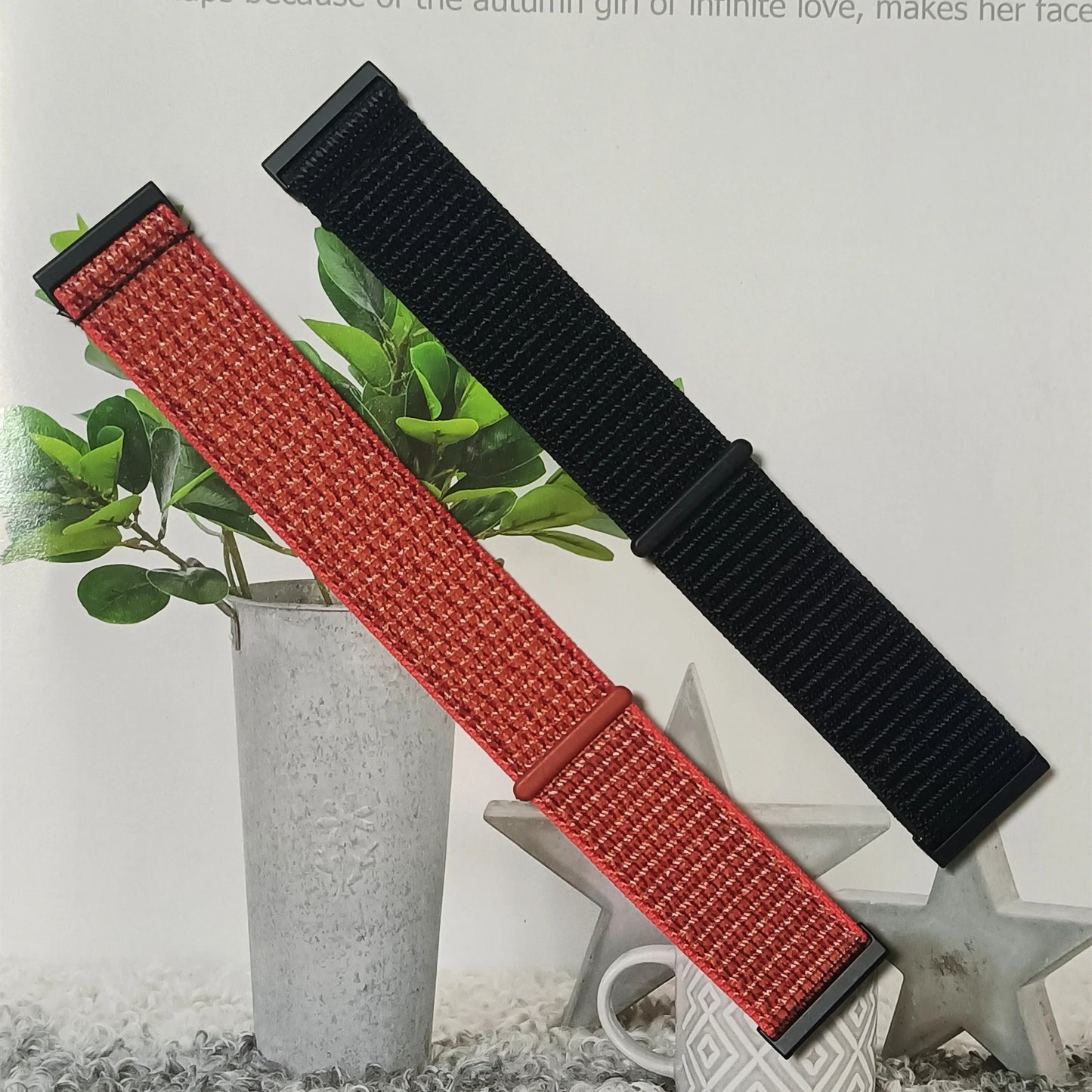 Soft Nylon 24mm Loop Strap Wristband For SUUNTO7/9/9Baro/Spartan Sport/Wrist Hr Watch Band Replacement Fashion Bracelet