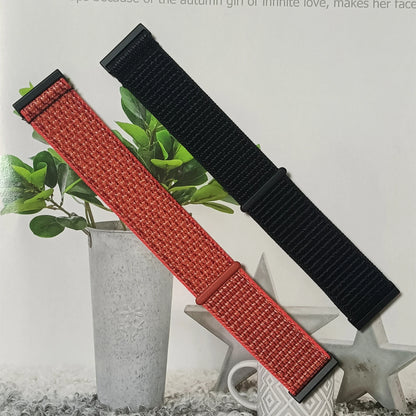 Soft Nylon 24mm Loop Strap Wristband For SUUNTO7/9/9Baro/Spartan Sport/Wrist Hr Watch Band Replacement Fashion Bracelet