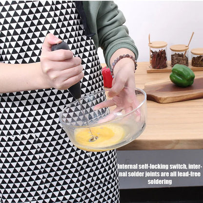 Electric Coffee Milk Frother & Egg Beater | Handheld Stainless Steel Whisk Mixer for Drinks & Baking