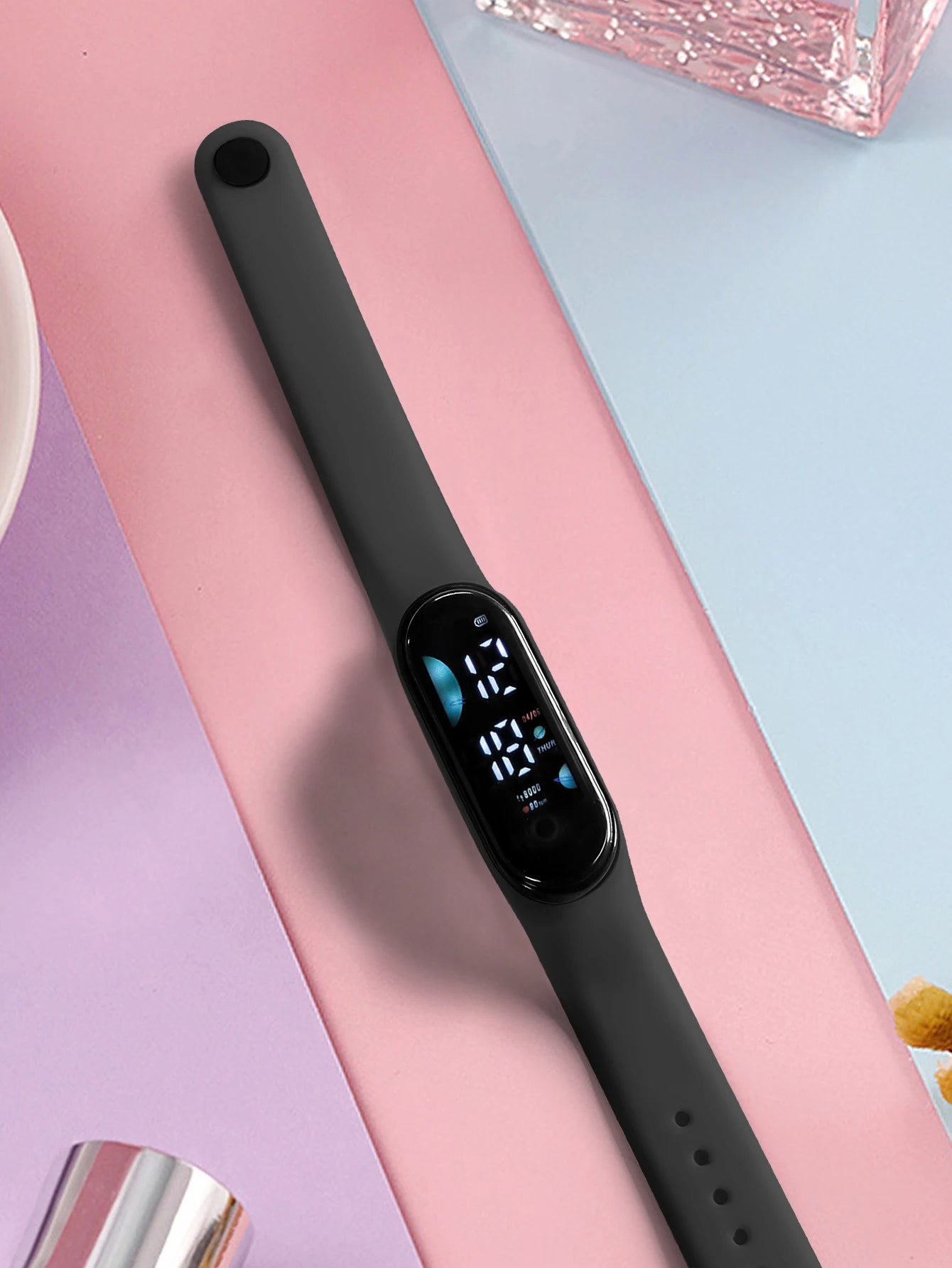 Children's Smart Sports Watch Bracelet LED Date Touch Screen Electronic Watch Boys and Girls Student Festival Gift