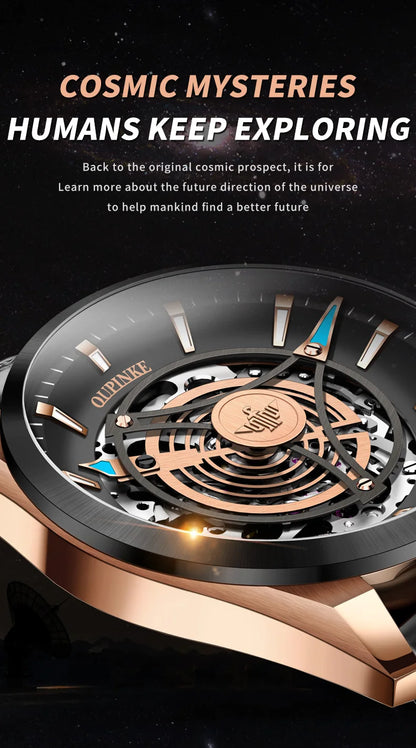 OUPINKE 3206 Mens Watches  Automatic Mechanical Wristwatch For Man Stainless Steel Waterproof Luminous Sapphire Luxury Original