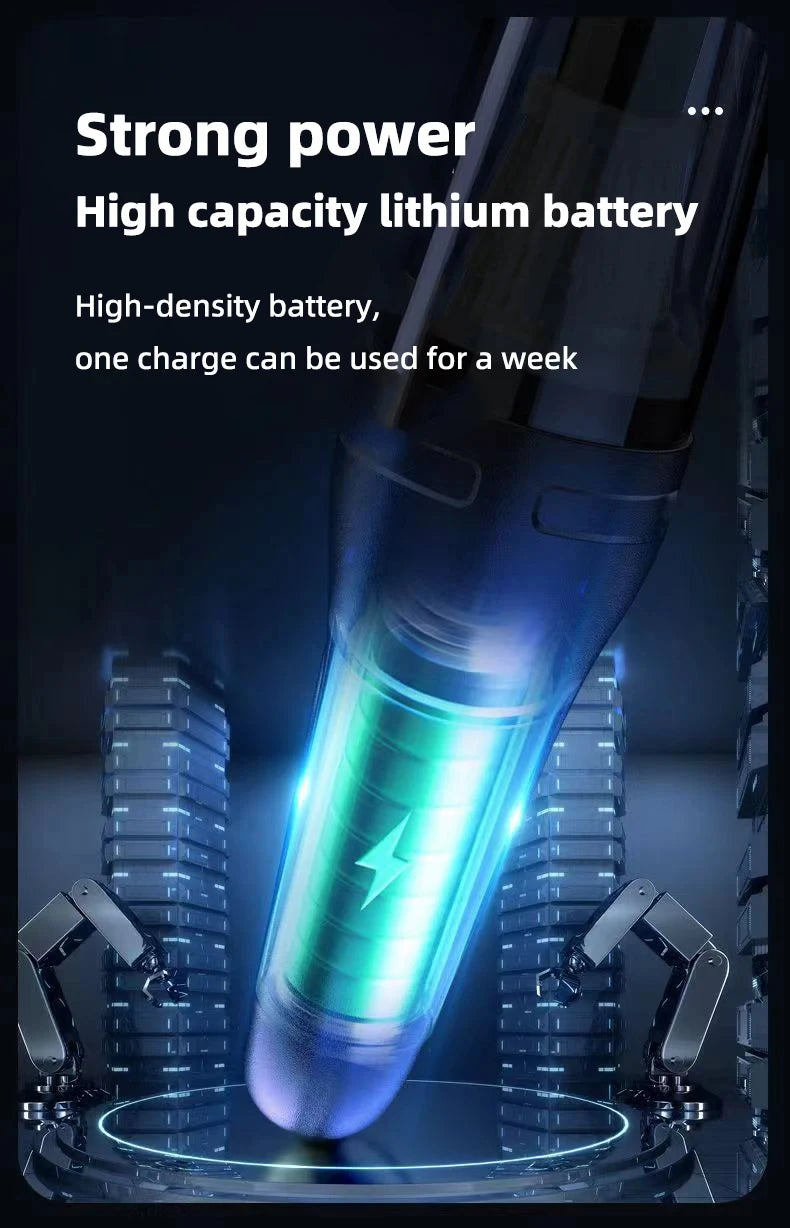 Auto multifunctionele stofzuiger Handheld krachtige zuigkracht Oplaadbare auto en thuis Kleine draadloze stofzuiger voor tweeërl