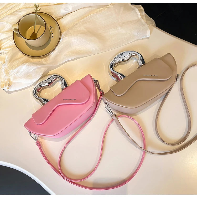 This year's popular niche design with contrasting color bags, 2023 new women's bags, versatile summer crossbody bags, mini wing