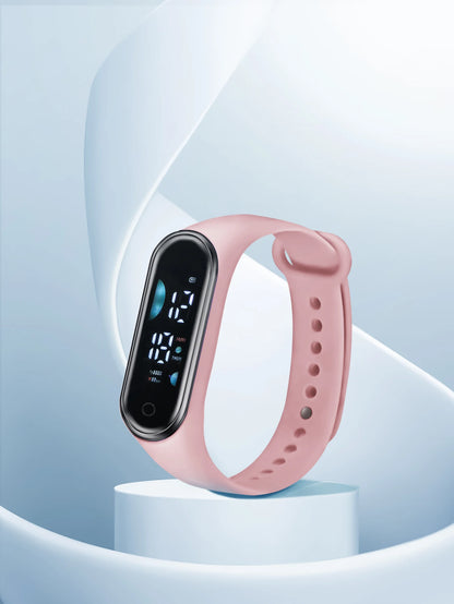 Children's Smart Sports Watch Bracelet LED Date Touch Screen Electronic Watch Boys and Girls Student Festival Gift