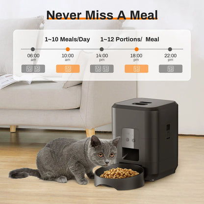 Smart  Automatic Cat & Dog Feeder Quantitative Automatic Timed Cat & Dog Food