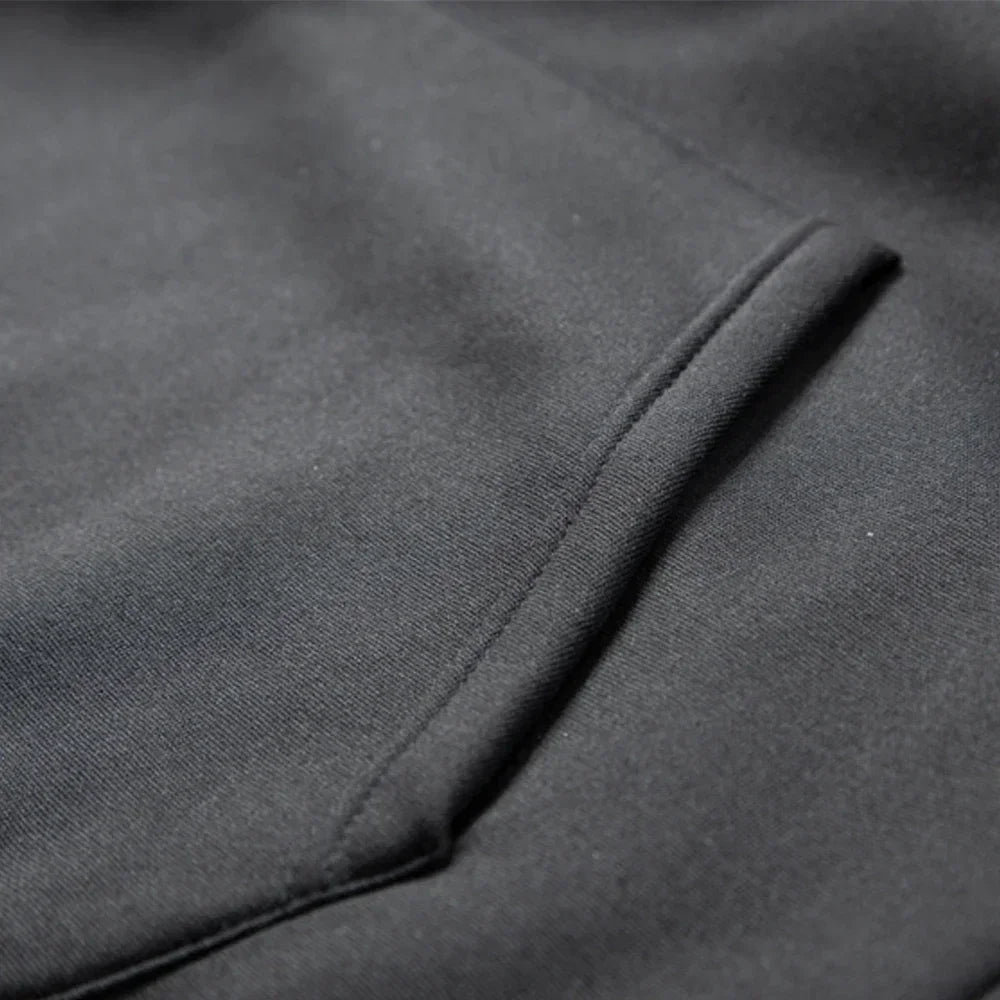 PARIS Letter Print Sweatshirt Suit Men's Fleece Hoodie Pants Set Spring Autumn Winter Warm Casual Sports Pullover Trousers Sets