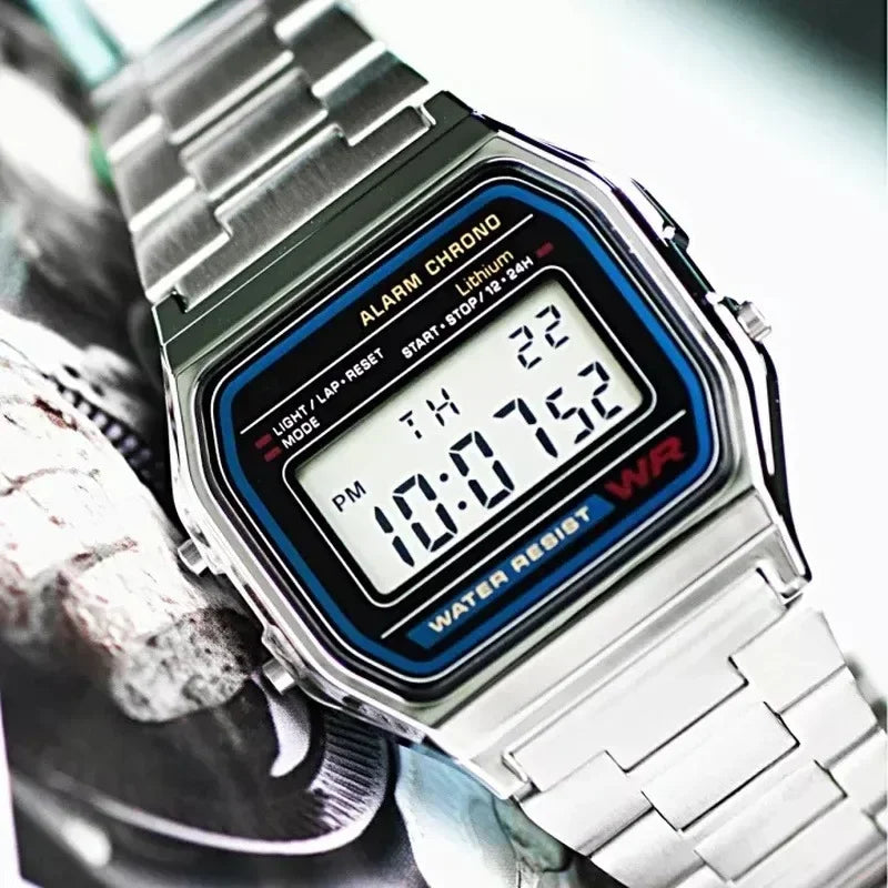 New Digital LED Watch for Men Women Fashion Wristwatch Multifunction Alarm Electronic Clocks Simple Business Silicone Watches