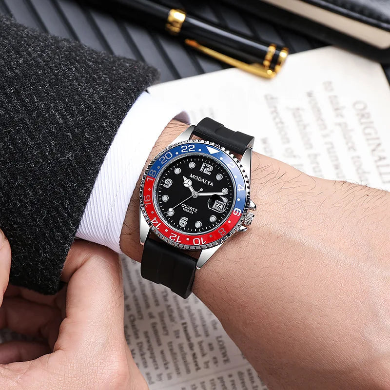2025 Hot Sell Men Watch Sport Mens Watches Top Brand Luxury Military Full Steel Quartz Clock Men Relogio Masculino
