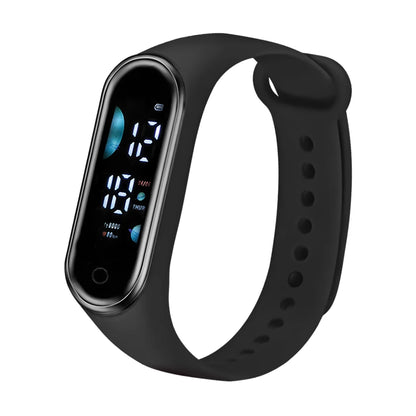 Children's Smart Sports Watch Bracelet LED Date Touch Screen Electronic Watch Boys and Girls Student Festival Gift