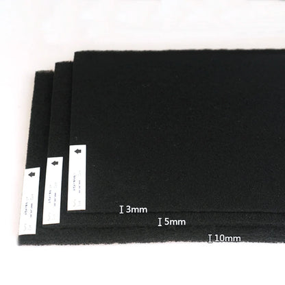 High-Density Activated Carbon Filter Sheet | Universal Air Purifier Foam for Car AC, Kitchen Hood & Water Filtration