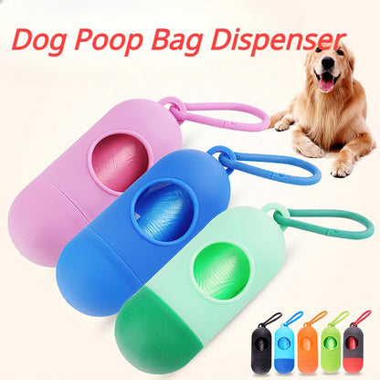 Portable Pet Waste Bag Dispenser | Dog Poop Bag Holder & Trash Case for Walking, Travel & Outdoor Use