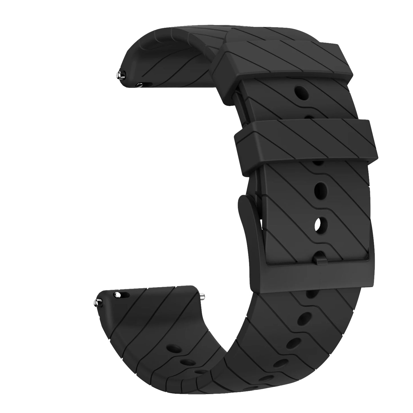 24mm silicone strap Suunto 7 Suunto 9 Baro Suunto Spartan sport soft silicone Hr bracelet strap