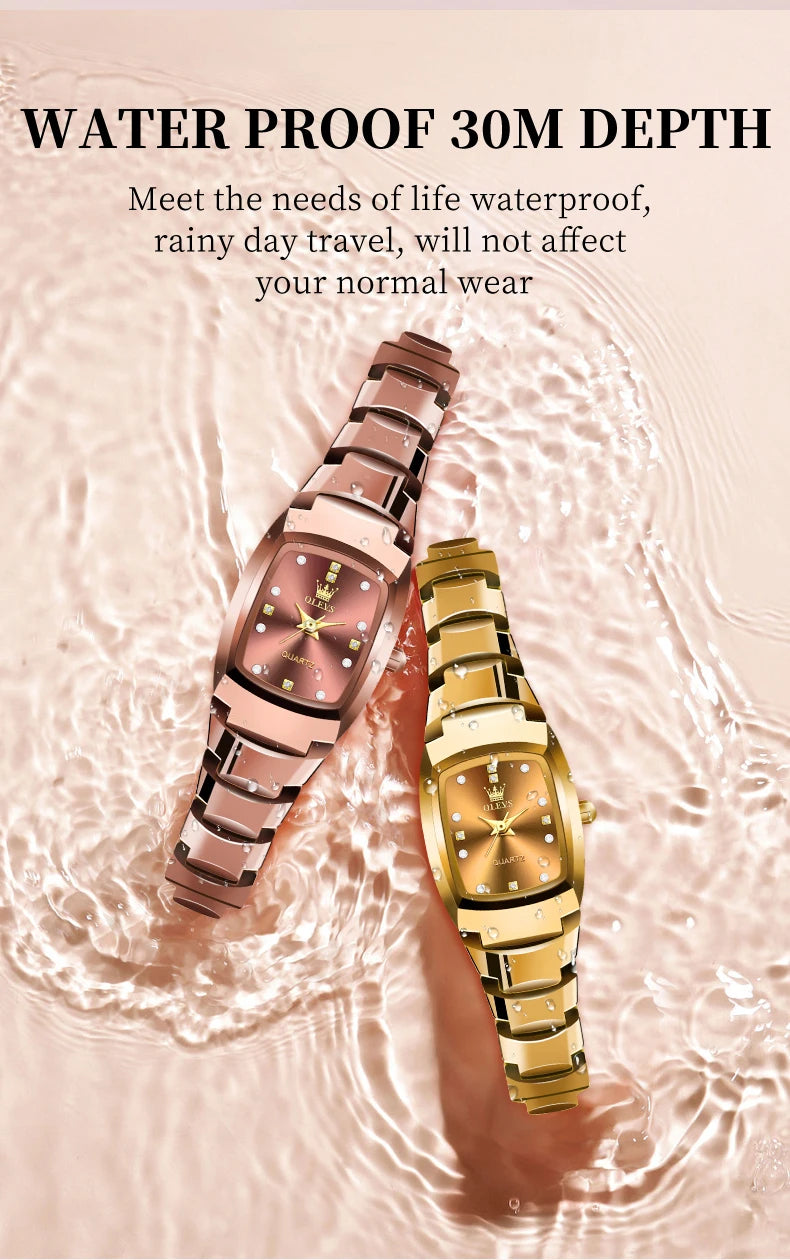 JSDUN Fashion Quartz Watches For Women Free Shipping Waterproof Ladies Watch Gold Top Brand Luxury Wristwatch Gift Reloj Mujer