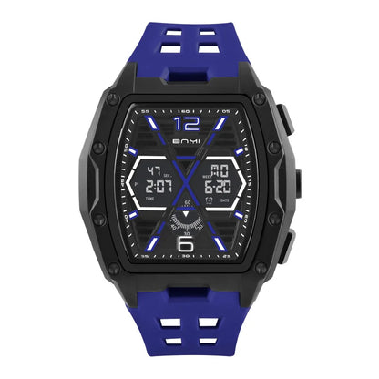 Multifunctional Sports Watches For Men Outdoor Waterproof Alarm Clock LED Digital Luminous Display Students Electronic Watch