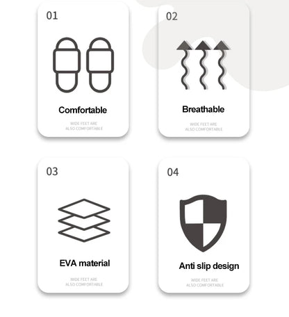 Summer Comfortable Clogs Slippers for Women Lightweight Anti Slip Beach Sandals Woman Fashion White EVA Waterproof Garden Shoes