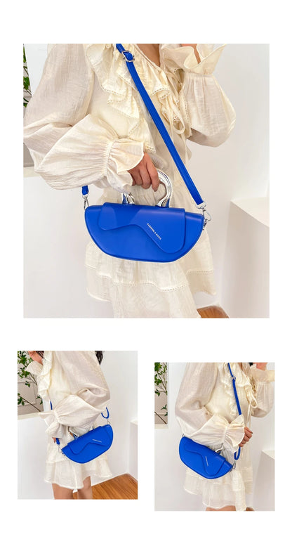 This year's popular niche design with contrasting color bags, 2023 new women's bags, versatile summer crossbody bags, mini wing