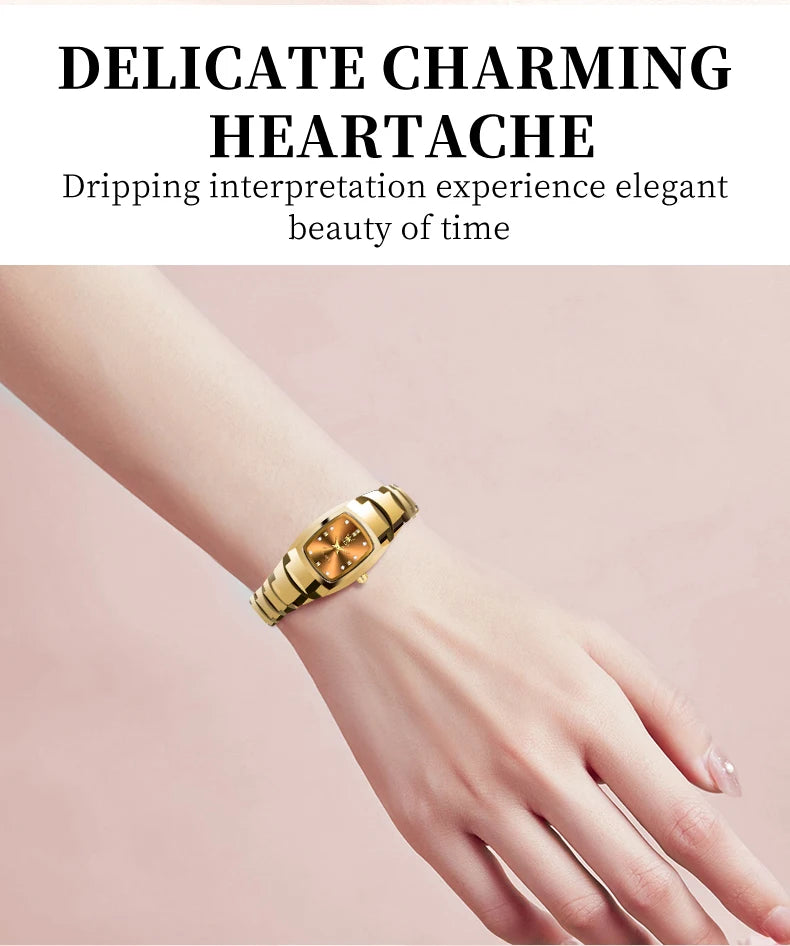 JSDUN Fashion Quartz Watches For Women Free Shipping Waterproof Ladies Watch Gold Top Brand Luxury Wristwatch Gift Reloj Mujer