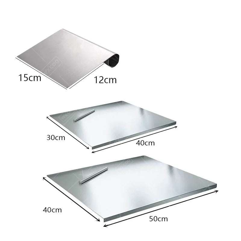 WXCOO Acrylic Cutting Board with Counter Lip Clear Cutting Board for Kitchen Countertop Perfect for Cut Bread Meat Fruit Board