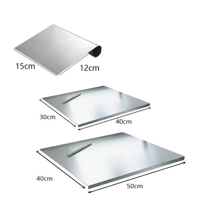 WXCOO Acrylic Cutting Board with Counter Lip Clear Cutting Board for Kitchen Countertop Perfect for Cut Bread Meat Fruit Board