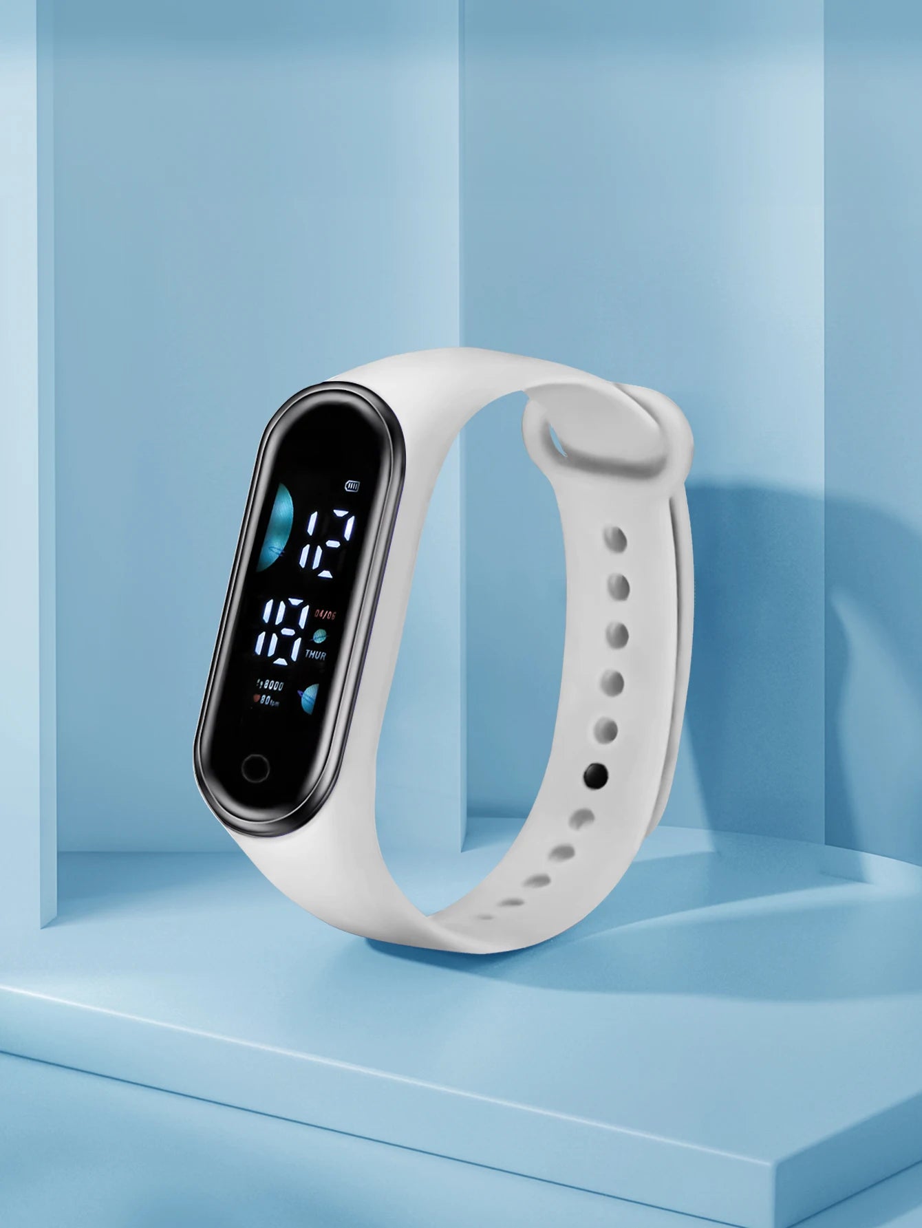 Children's Smart Sports Watch Bracelet LED Date Touch Screen Electronic Watch Boys and Girls Student Festival Gift