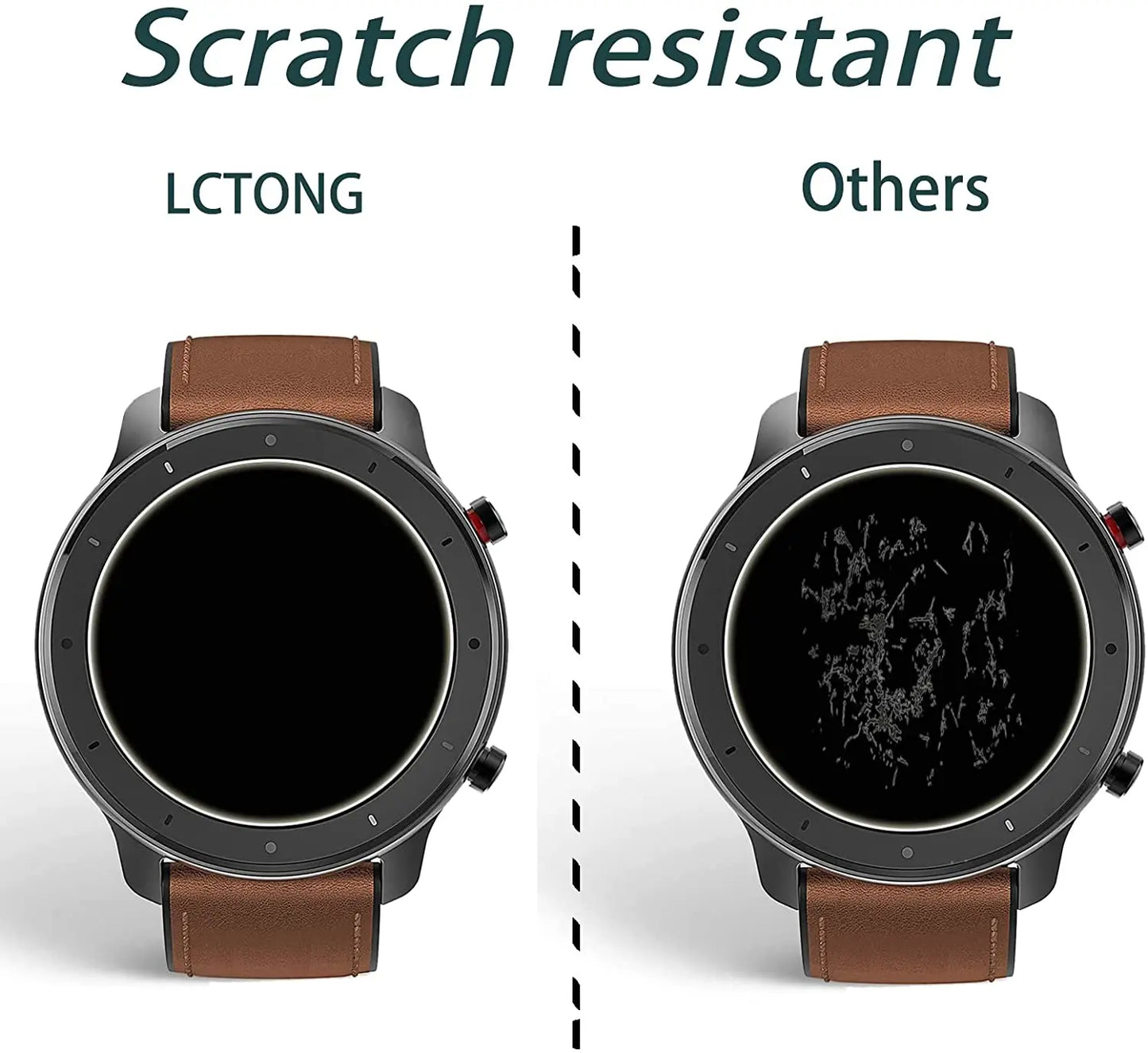 9H Tempered Glass Film For Amazfit GTR 42mm 47mm Smartwatch HD Screen Protector Film For Amazfit GTR 47MM Anti-Scratch Protector