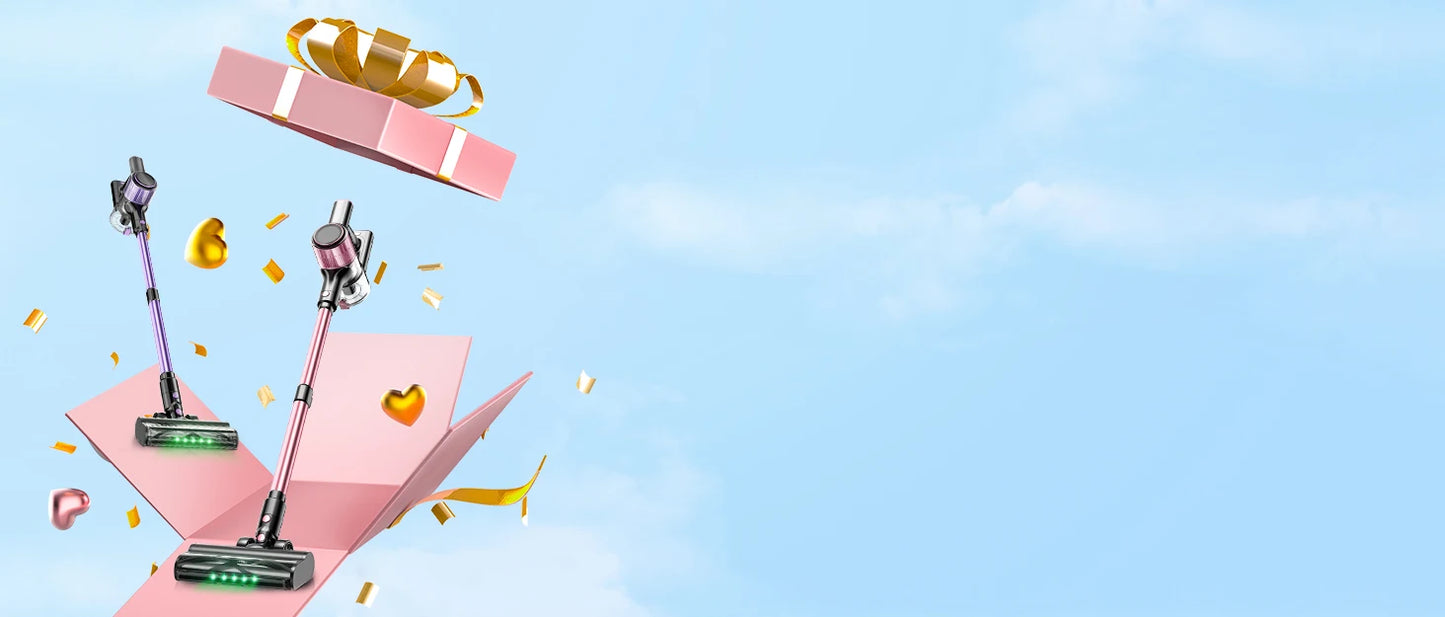 Cordless 10-in-1 Powerful Stick Vacuum Cleaner | 40Kpa 500W Rechargeable Vacuum for Home, Pet Hair & Carpet Cleaning