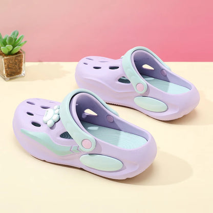 Women's Comfortable EVA Garden Clogs, Closed Toe Sandals For Indoor/Outdoor Home And Beach Use, Soft Sole Ventilated Shoes