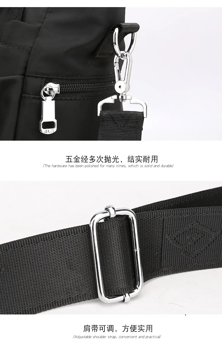 Simple and Fashionable Ladies Tote Bag Large-capacity Women's Lightweight Shoulder Bag Trendy Casual Hand-held Messenger Bag