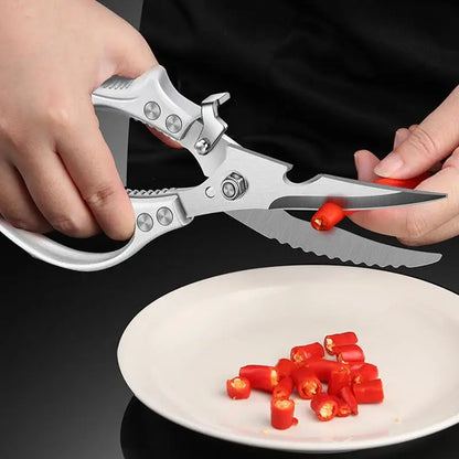 Multifunctional Stainless Steel Kitchen Tools For Cutting Vegetables Meat Fish Food Scissors Kitchen Multi-purpose Tools