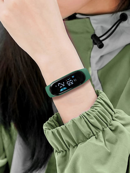 Children's Smart Sports Watch Bracelet LED Date Touch Screen Electronic Watch Boys and Girls Student Festival Gift