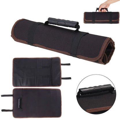 Portable Roller Tool Bags Multifunction Chef Knife Bag Practical Handbag Chisel Electrician Carrying Toolkit Instrument Package
