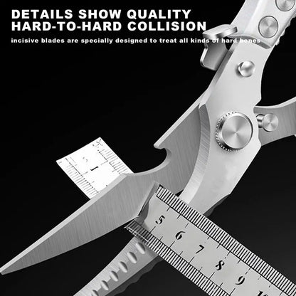 Multifunctional Stainless Steel Kitchen Tools For Cutting Vegetables Meat Fish Food Scissors Kitchen Multi-purpose Tools