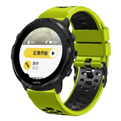 New 24mm Silicone Watch Strap Band For Suunto 7/ 9 /D5  Spartan Sport Wrist HR Baro Smart Watch Band Replacement Wrist Strap