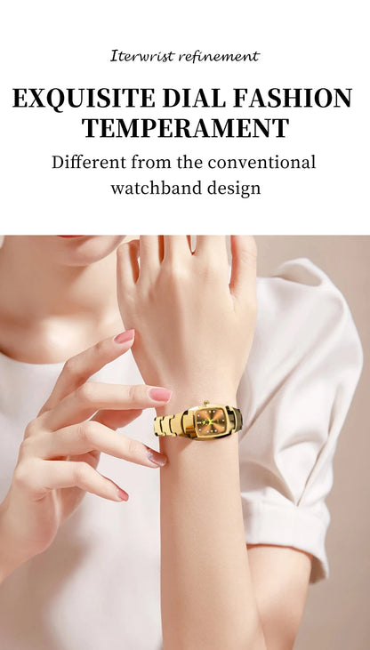 JSDUN Fashion Quartz Watches For Women Free Shipping Waterproof Ladies Watch Gold Top Brand Luxury Wristwatch Gift Reloj Mujer