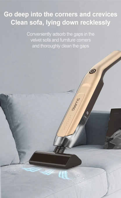 Wireless Handheld Vacuum Cleaner | 20000Pa Powerful Suction, Low Noise & Multi-Accessory Home & Car Cleaner