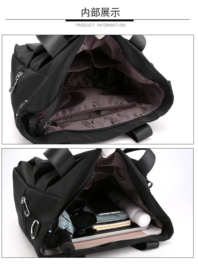 Simple and Fashionable Ladies Tote Bag Large-capacity Women's Lightweight Shoulder Bag Trendy Casual Hand-held Messenger Bag