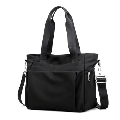 Simple and Fashionable Ladies Tote Bag Large-capacity Women's Lightweight Shoulder Bag Trendy Casual Hand-held Messenger Bag