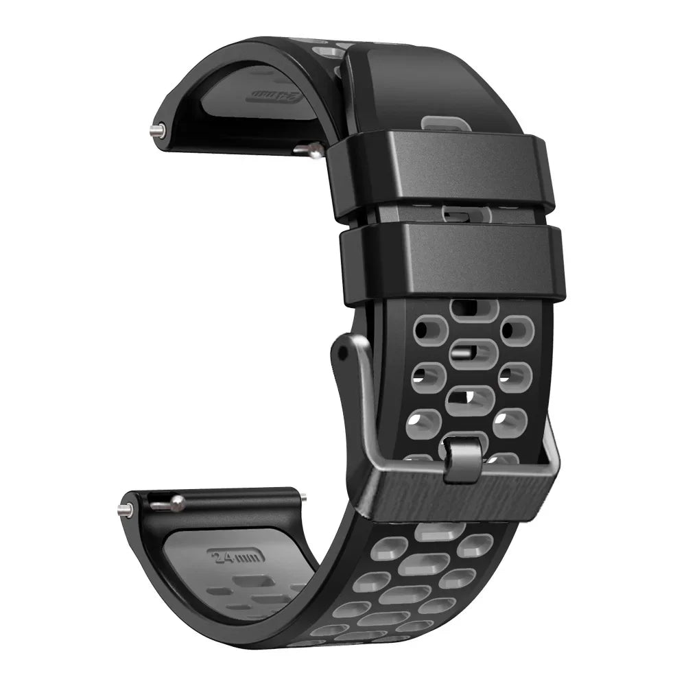 New 24mm Silicone Watch Strap Band For Suunto 7/ 9 /D5  Spartan Sport Wrist HR Baro Smart Watch Band Replacement Wrist Strap
