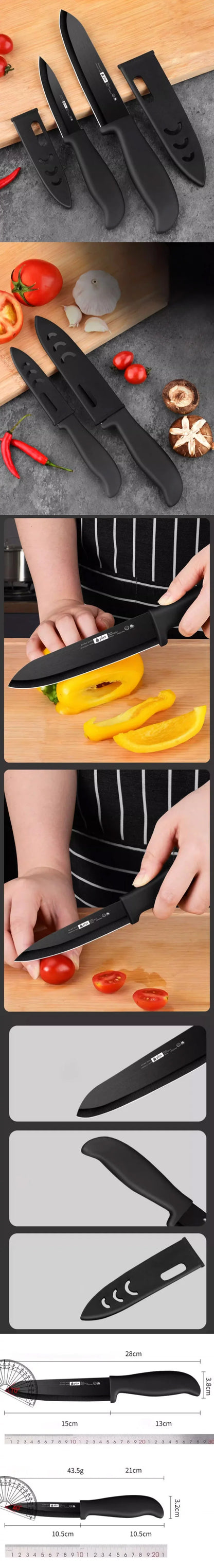 Fruit Knife Household Peeler Knife Melon And Fruit Knife Ceramic Portable Kitchen Knife