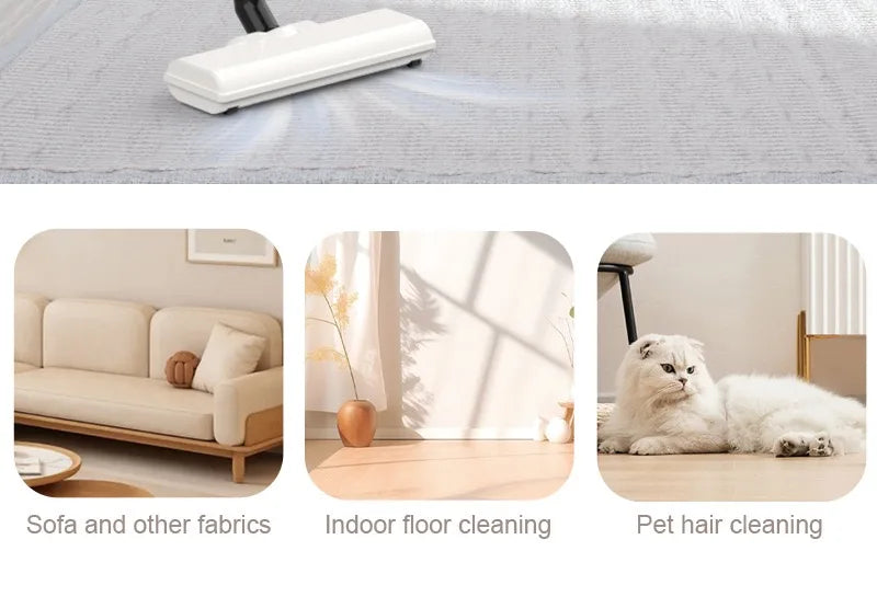 Wireless Handheld Vacuum Cleaner | 20000Pa Powerful Suction, Low Noise & Multi-Accessory Home & Car Cleaner