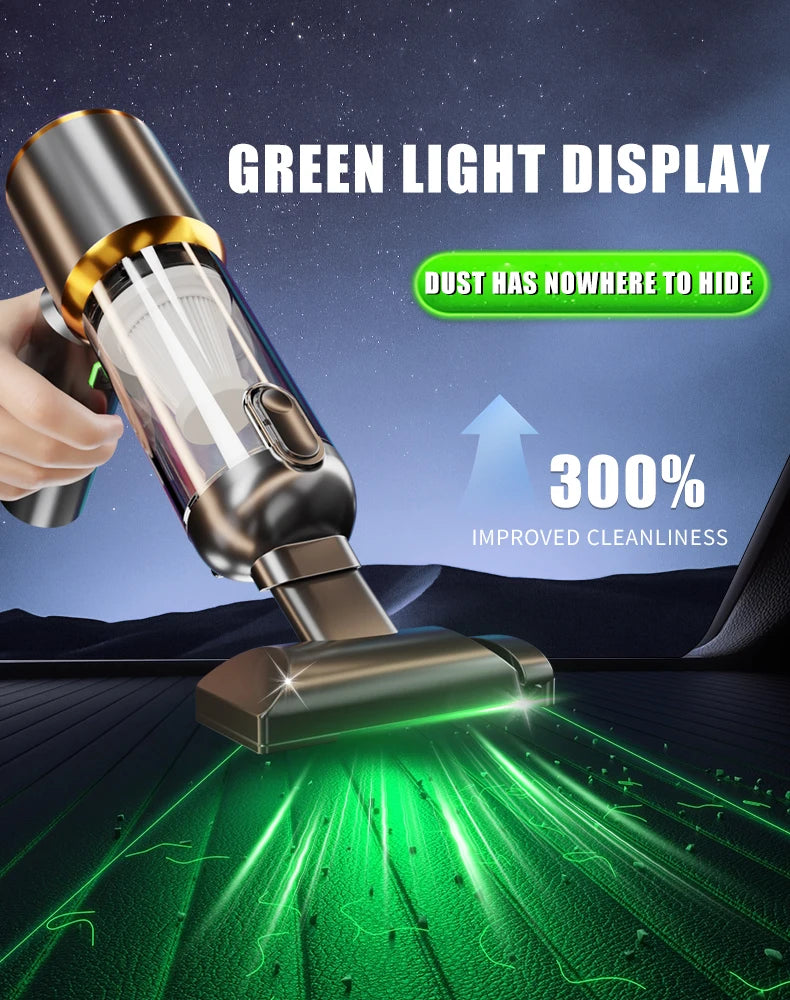 CENRR 998000PA Car Vacuum Cleaner Strong Suction Cordless Wireless Cleaner Handheld Portable Vacuum Cleaner Cleaning Machine