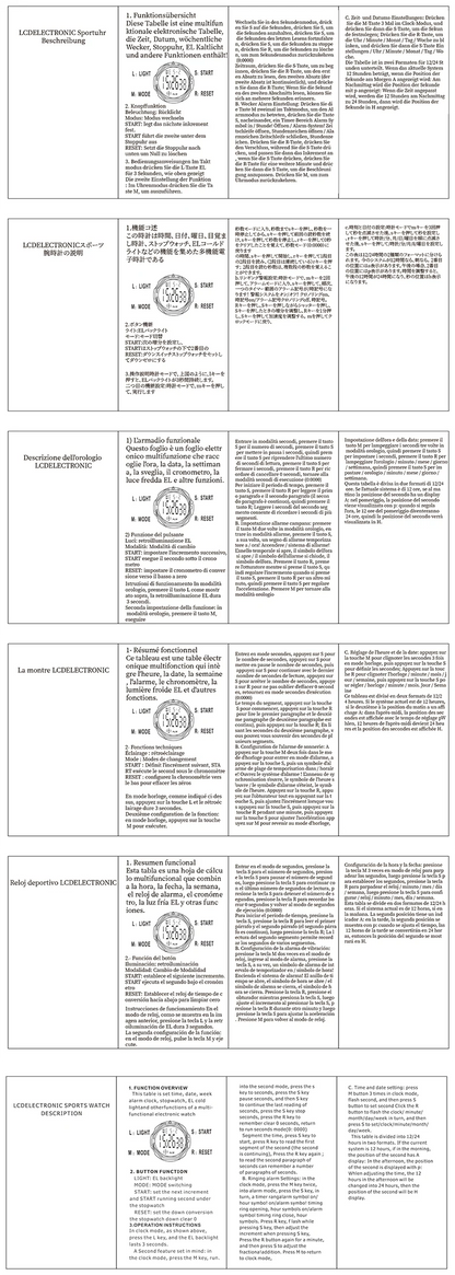 NEW Men's Watch Outdoor Sports Expeditions Fashion Large Screen Waterproof Clock Multifunctional Digital Electronics Watches