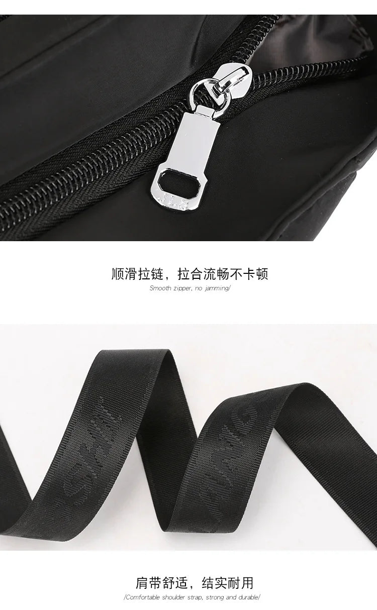 Simple and Fashionable Ladies Tote Bag Large-capacity Women's Lightweight Shoulder Bag Trendy Casual Hand-held Messenger Bag