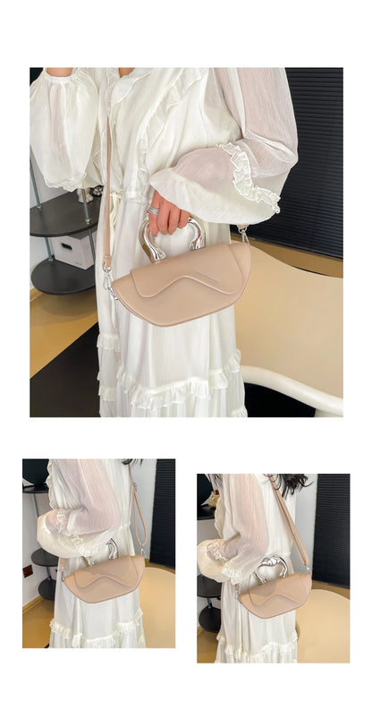 This year's popular niche design with contrasting color bags, 2023 new women's bags, versatile summer crossbody bags, mini wing