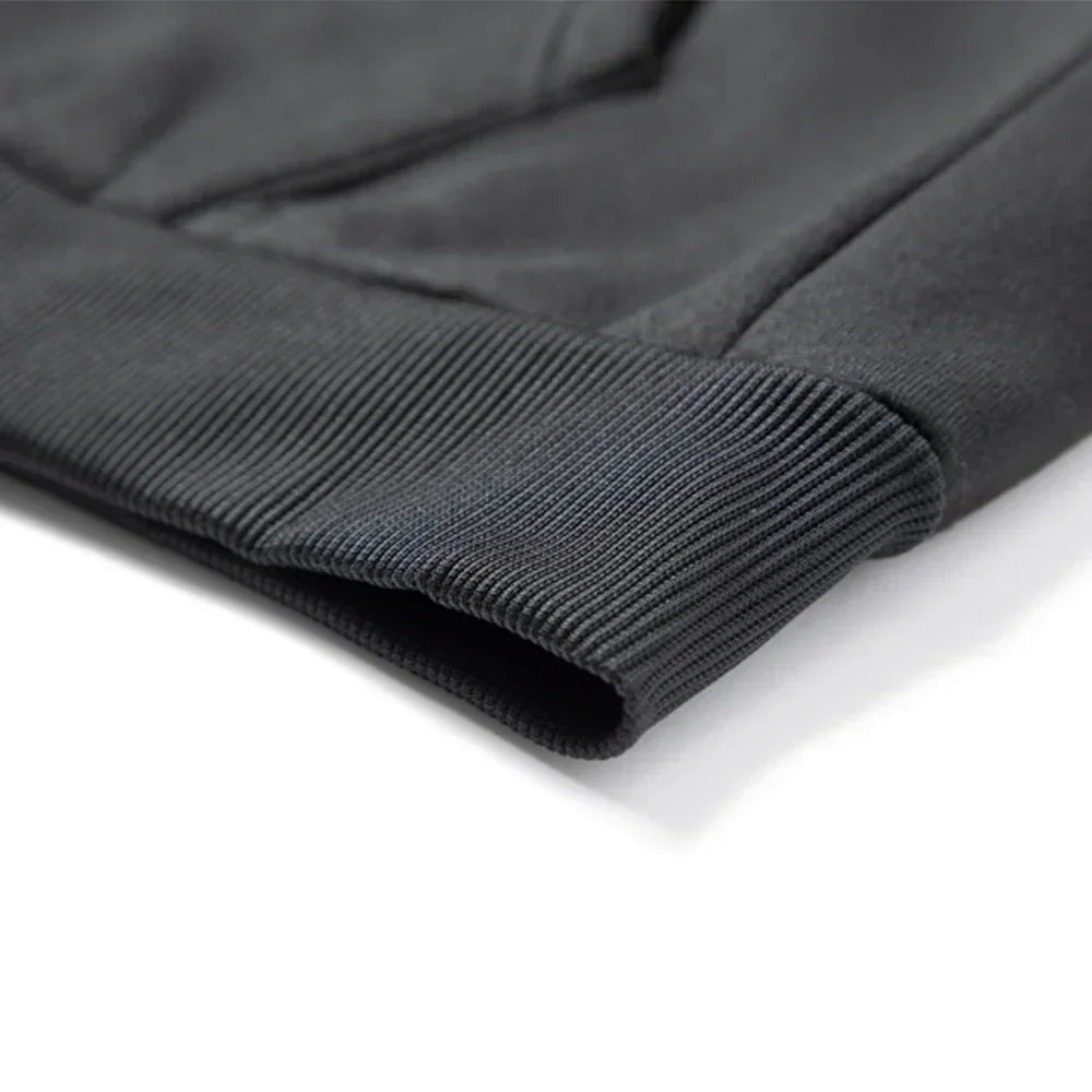 PARIS Letter Print Sweatshirt Suit Men's Fleece Hoodie Pants Set Spring Autumn Winter Warm Casual Sports Pullover Trousers Sets