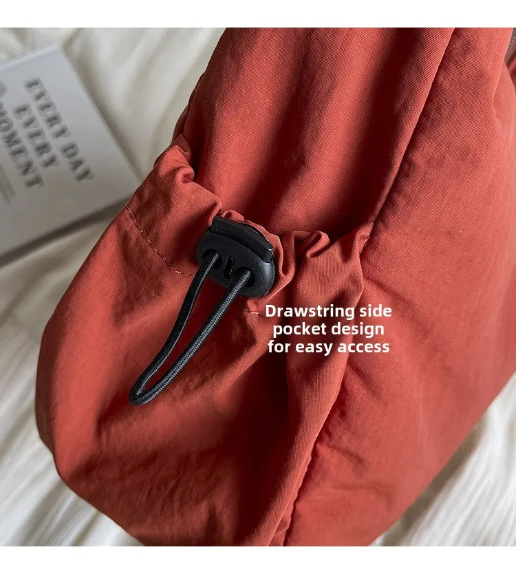 Soft Design Cloth Small Shopper Shopping Underarm Bags Lady Shoulder Bag for Women 2024 Trend Fashion Y2K Handbags сумка