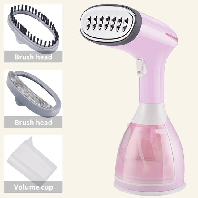SaengQ 1500W Handheld Garment Steamer | Fast-Heat Portable Fabric Steam Iron with 280ml Tank for Clothes & Home Use