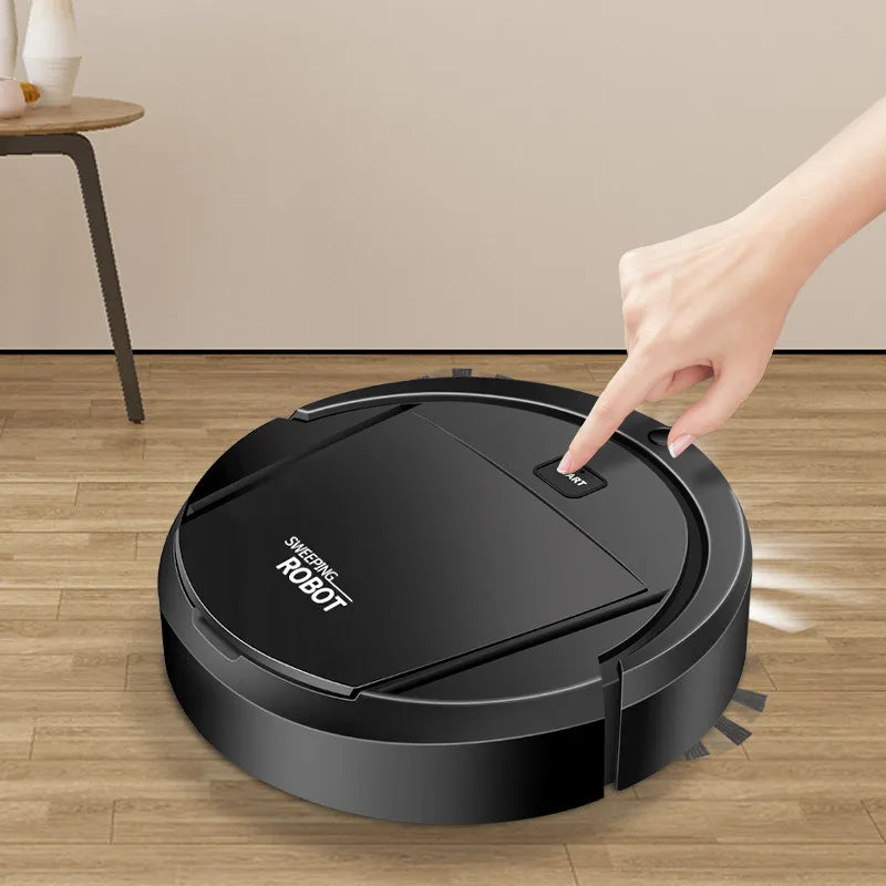 Smart Automatic Robot Vacuum Cleaner | 2-in-1 Wet & Dry Intelligent Floor Cleaning Machine for Home