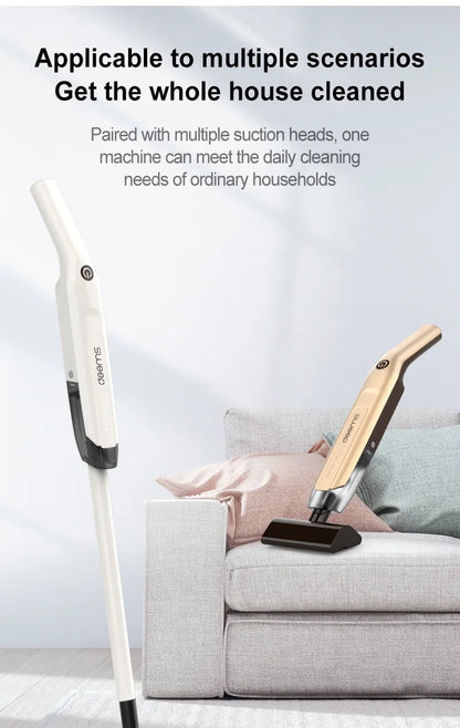 Wireless Handheld Vacuum Cleaner | 20000Pa Powerful Suction, Low Noise & Multi-Accessory Home & Car Cleaner