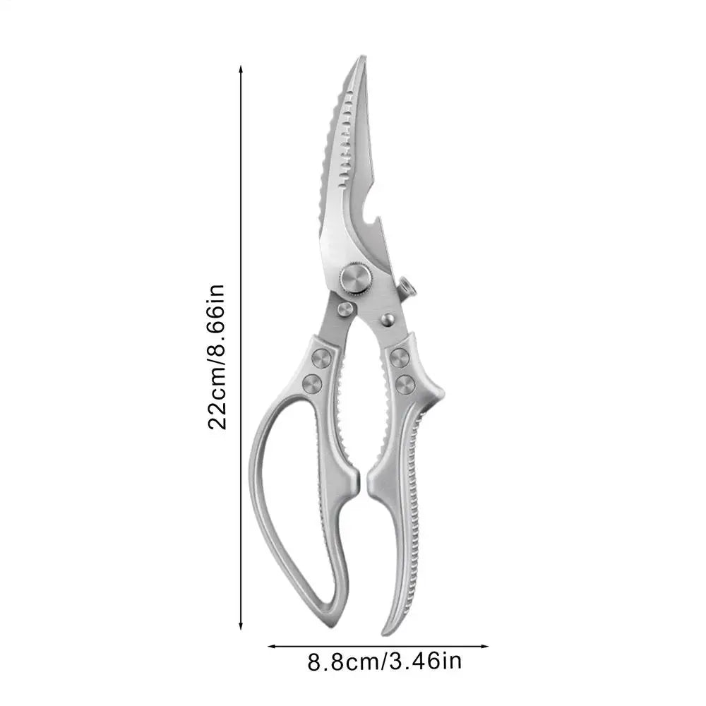 Multifunctional Stainless Steel Kitchen Tools For Cutting Vegetables Meat Fish Food Scissors Kitchen Multi-purpose Tools